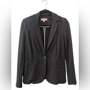 Philosophy Women’s Black Blazer Jacket One Button Stretch Size: Medium